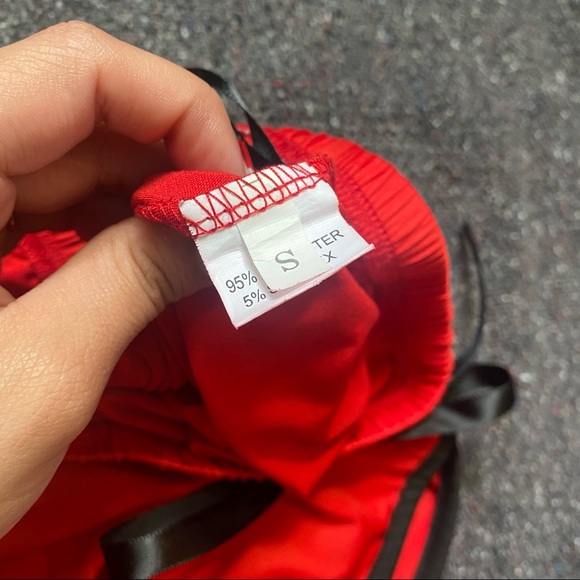 NWOT RED AND BLACK SLEEP/LOUNGE SHORTS - Picture 5 of 5